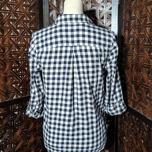 TOMMY HILFIGER Navy Top - Picture 4 of 8